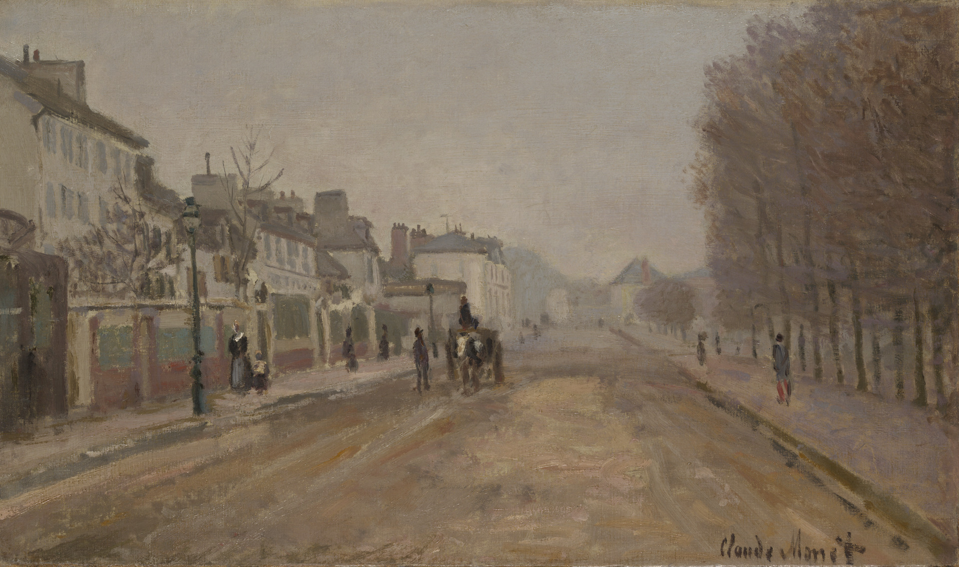 The Boulevard Heloise in Argenteuil 1872